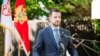 Predsjednik Crne Gore Jakov Milatović u Beogradu, 9. jula 2023.