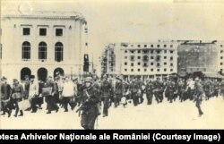 Arestarea ofițerilor și soldaților germani de la Marele Stat Major German, pe 24 august 1944.