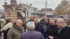 Kandidati za poslanike ispred liste Srbija protiv nasilja u Gračanici, 4. decembra 2023.