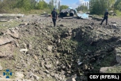 Наслідки ракетного удару РФ по аеродрому «Канатове» на Кіровоградщині.