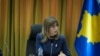 Kosovska Ministarka pravde Aljbulena Hadžiu 7. decembra 2023.