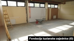 Prostorija u kojoj će biti smještena nova dnevna bolnica u UKC Tuzla.