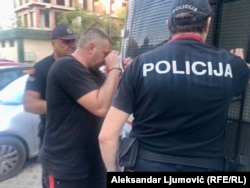 Osumnjičeni Ivica Piperovića poslije saslušanja u Osnovnom tužilaštvu