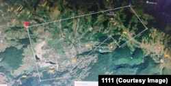 Koncesiju za iskopavanje uglja na širem području Sanskog Mosta dobila je kompanija "Lager" iz Posušja. Ilustracija koncesionog polja od hiljadu hektara.