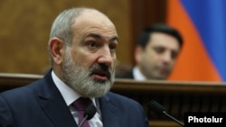 Վարչապետ Նիկոլ Փաշինյանը խորհրդարանում, արխիվ