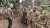 Глава Башкортостана Радий Хабиров на встрече с военнослужащими полка "Башкортостан". Ноябрь 2023 года