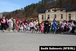 Početak utrke za najmlađe uzraste