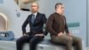 Колаж із зображенням томографа, на якому сидять президент Росії Володимир Путін та підконтрольний Кремлю глава Криму Сергій Аксьонов