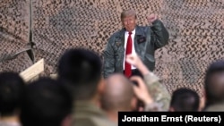 Donald Tramp održao govor vojnicima u Iraku, 26. decembar