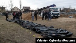 Since Russian troops withdrew from the town earlier this month, more than 1,000 bodies have been discovered in or around Bucha, according to Kyiv.