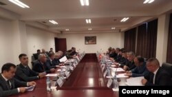 Кыргыз-тажик чек арасы боюнча топографиялык жумушчу топтор жолугушуусу. 10-15-октябрь, 2022. Дүйшөмбү.