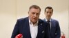  Član Predsjedništva BiH i predsjednik Saveza nezavisnih socijaldemokrata (SNSD) Milorad Dodik u Mostaru, april 2022.