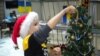 Budva, Montenegro, Ukrainian educo center, Jegor and the Christmas tree