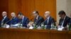 Predsednik Srbije Aleksandar Vučić održao je u Beogradu sastanak sa predstavnicima vodeće partije Srba na Kosovu, Srpskom listom. 27. oktobar 2022.