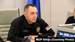 Ministar unutrašnjih poslova Srbije Aleksandar Vulin