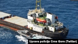 Brod Aressa sa zapljenom od 5,7 tona kokaina, mart 2021.