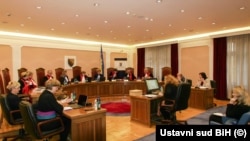 Sjednica Ustavnog suda BiH 1. decembra 2022.