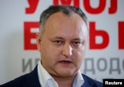 Presidential frontrunner Igor Dodon (file photo)