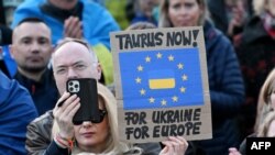 Дэманстрацыя ў падтрымку Ўкраіны ў Бэрліне. Архіўнае фота