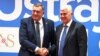 Milorad Dodik i Dragan Čović u Mostaru, 19. novembra 2022. 