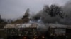 Снимки от последствията от атака срещу военен обект в Украйна