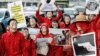Protesti protiv korupcije u Indoneziji sa demonstrantima obučenim u likove popularne serije "La Casa de Papel" u oktobru 2021.