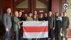 Бійці полку Калиновського та депутати Верховної Ради України після зустрічі в Києві у жовтні 2022 року