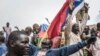 Zastave Rusije i Malija na demonstracijama u Bamaku protiv prisustva Francuske u Maliju, 27. maj 2021.