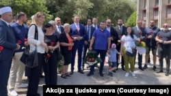 Sa obilježavanja godišnjice u Herceg Novom, 25. maja 2022.
