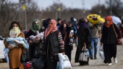 Migranti u Edirneu u Turskoj, na putu prema granici s Grčkom i Bugarskom, 4. marta 2020. godine