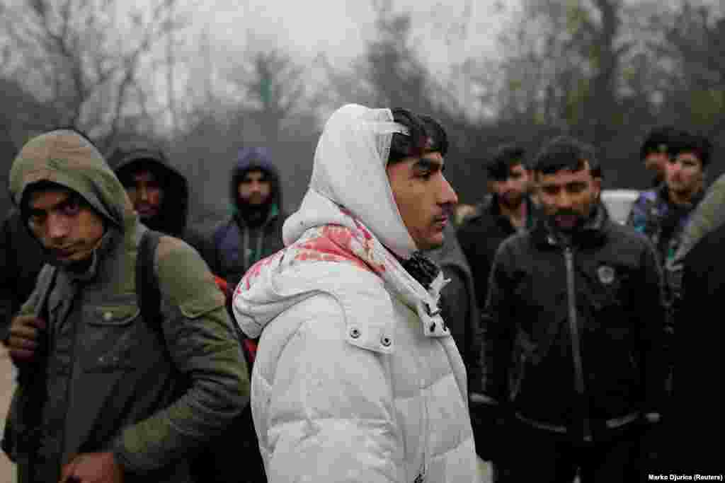 But crossing the border illegally has become increasingly difficult. This Afghan migrant says he was beaten by Bosnian police. 
