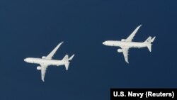 Two P-8A Poseidon aircraft (file photo)