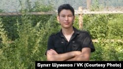 Bulat Shumekov was charged in April after he published a video about Russia's ongoing unprovoked invasion of Ukraine. Before that he was fined three times for openly condemning Russia's aggression against Ukraine. (file photo)