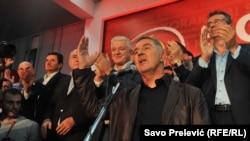 Milo Djukanovic's Democratic Party of Socialists won 36 seats in the 81-member parliament.