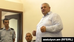 Մամիկոն Ասլանյանը դատարանի դահլիճում։ Մայիս, 2022։