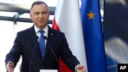 Анджей Дуда вказав на те, що в ході свого виступу наголосив на необхідності посилення військової допомоги Україні