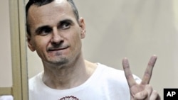 Ukrainian filmmaker Oleh Sentsov