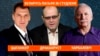 Віталь Цыганкоў, Юры Дракахруст, Валер Карбалевіч, каляж