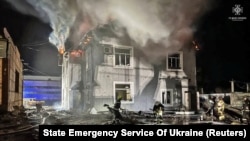 Киев облусундагы Белая Церковь шаары дрон чабуулунан кийин. 30-январь, 2024-жыл