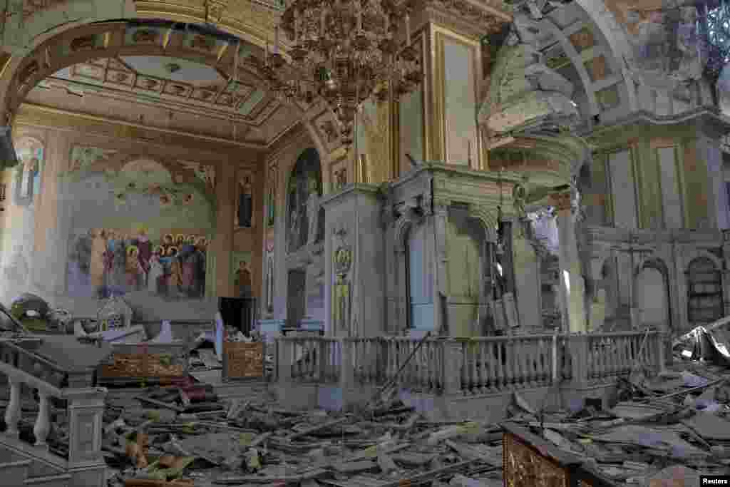 “Missiles against peaceful cities, against residential buildings, a cathedral.... There can be no excuse for Russian evil. As always, this evil will lose. And there will definitely be a retaliation to Russian terrorists for Odesa. They will feel this retaliation,” Ukrainian President Volodymyr Zelenskiy said in a post on Twitter.