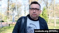 Brest blogger Syarhey Pyatrukhin in April 2019