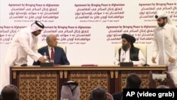 U.S., Taliban Sign Deal To End War In Afghanistan