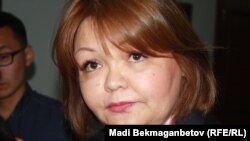 Kazakh lawyer Aiman Omarova was among those honored with an International Women of Courage Award. (file photo)