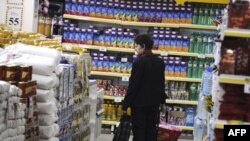 Detalj iz beogradskog supermarketa (ilustrativna fotografija)
