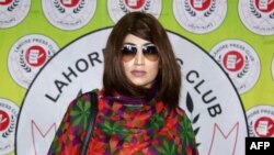 قندیل بلوڅ د ۲۰۱۶ز کال په جولای کې وژل شوې وه - انځور له ارشیفه