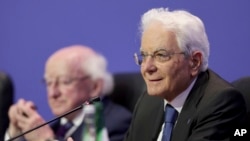 Italian President Sergio Mattarella