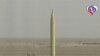 An image grab from the Arabic-language Iranian TV station Al-Alam shows a Shahab-3 missile being fired