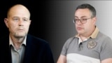 Аналітык Свабоды Юры Дракахруст, украінскі палітоляг Георгі Чыжоў 