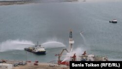Порт Баутино на Каспийском море. Иллюстративное фото. 