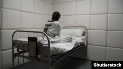 Denis Kirillov in particular complains that patients are frequently stripped naked, tied to their beds, and beaten -- often for minor infractions such as rudeness or refusing to eat. And he believes some patients have died from such treatment (file photo). 
